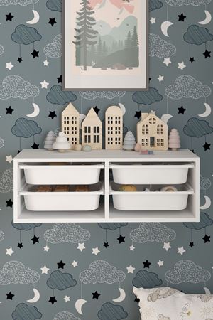 12-13-01 4 Basket Multifunctional Ayca Cabinet WHITE