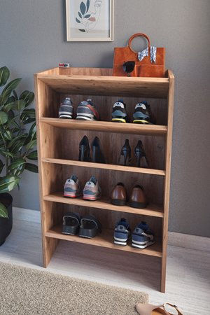 18-05-02 5 Shelves Shoerack PINE