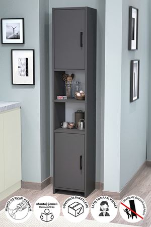 12-26-08 Alya Bathroom Cabinet ANTHRACITE