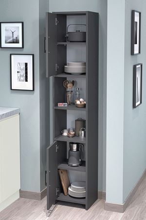 12-26-08 Alya Bathroom Cabinet ANTHRACITE