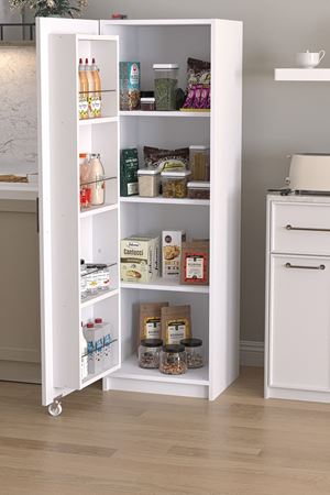 12-07-01 Altay Pantry Cabinet WHITE