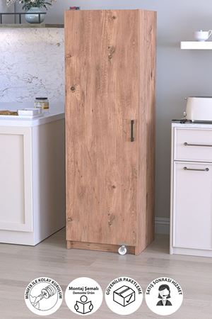 12-07-02 Altay Pantry Cabinet PINE