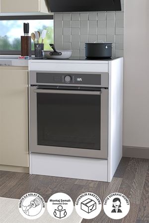 12-99-01 Built-In Oven Cabinet WHITE