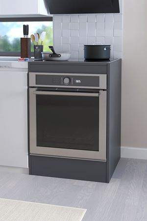 12-99-08 Built-In Oven Cabinet ANTHRACITE