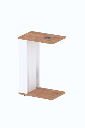 22-60-21 Wheeled Coffee Table PINE/WHITE