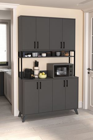 12-88-08 Multifunctional Defne Cabinet ANTHRACITE