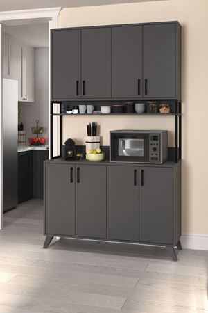 12-88-08 Multifunctional Defne Cabinet ANTHRACITE