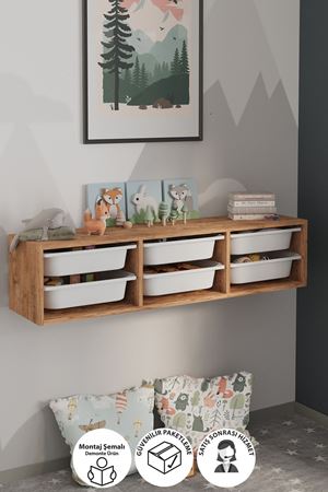 12-14-02 6 Baskets Multifunctional Sahra Cabinet PINE