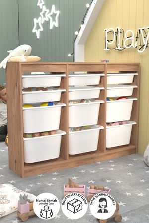 12-11-02 12 Baskets Multifunctional Lara Cabinet PINE