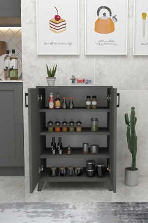 12-40-08 Ceren Multipurpose Cabinet ANTHRACITE