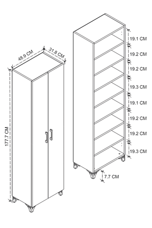 12-51-08 Cemre Cabinet ANTHRACITE