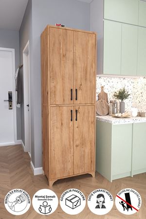 12-46-02 Nehir Kitchen Cabinet PINE