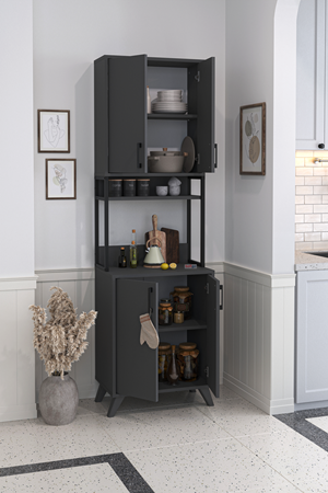 12-48-08 Sedef Kitchen Cabinet ANTHRACITE