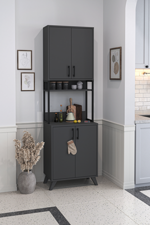 12-48-08 Sedef Kitchen Cabinet ANTHRACITE