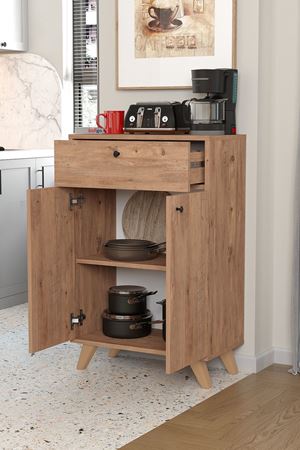 12-05-02 Ezgi Cabinet With Drawer PINE