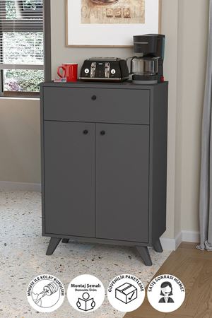 12-05-08 Ezgi Cabinet With Drawer ANTHRACITE