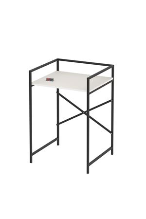 Bofigo Metal Çamaşır Makinesi Standı Çamaşır Makinesi Dolabı Banyo Rafı Beyaz