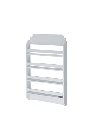 Bofigo 4 Raflı Montessori Kitaplık Eğitici Çocuk Kitaplığı Çocuk Odası Kitaplığı Pella Beyaz