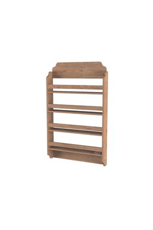 Bofigo 4 Raflı Montessori Kitaplık Eğitici Çocuk Kitaplığı Çocuk Odası Kitaplığı Pella Çam