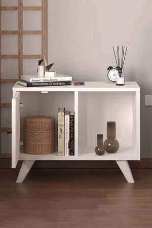 19-02-01 Mikonos Nightstand WHITE