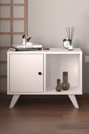 19-02-01 Mikonos Nightstand WHITE