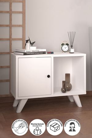 19-02-01 Mikonos Nightstand WHITE