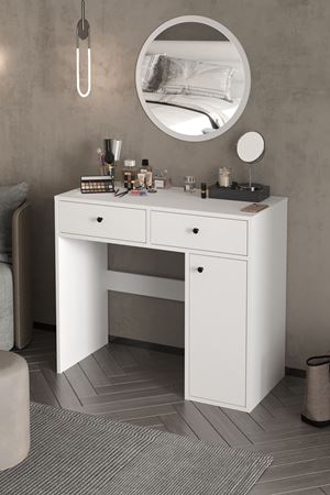 32-01-01 Porto Make-Up Table WHITE