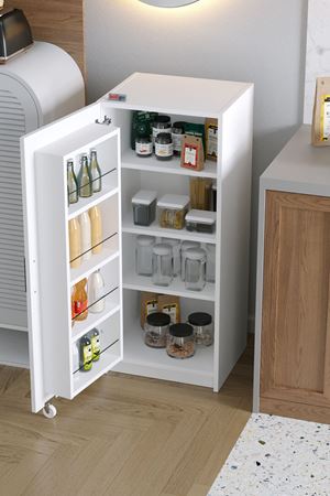 12-06-01 Atlas Pantry Cabinet WHITE