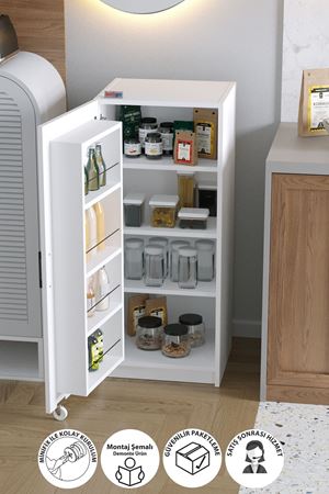 12-06-01 Atlas Pantry Cabinet WHITE