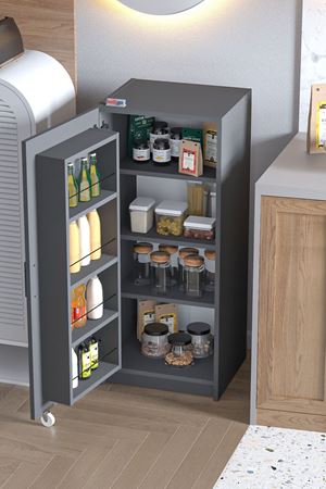 12-06-08 Atlas Pantry Cabinet ANTHRACITE