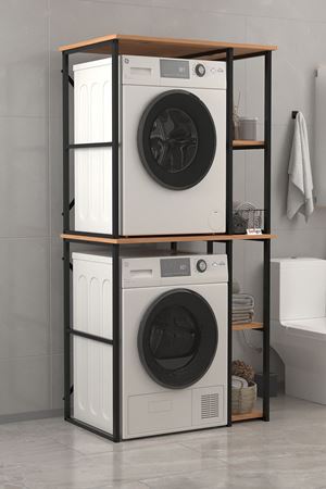 12-38-02 Misra Metal Bathroom Cabinet PINE