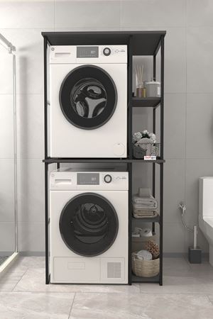 12-38-08 Misra Metal Bathroom Cabinet ANTHRACITE