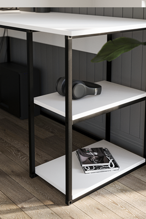 20-30-01 Odin Study Desk WHITE