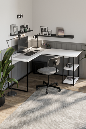 20-30-01 Odin Study Desk WHITE