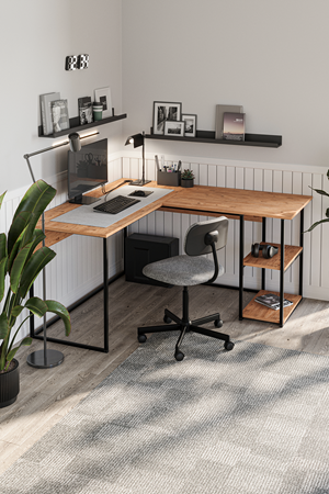 20-30 Odin Study Desk PINE