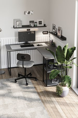 20-30-08 Odin Study Desk ANTHRACITE