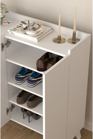 12-30-01 Kumsal Cabinet With 3 Doors WHITE