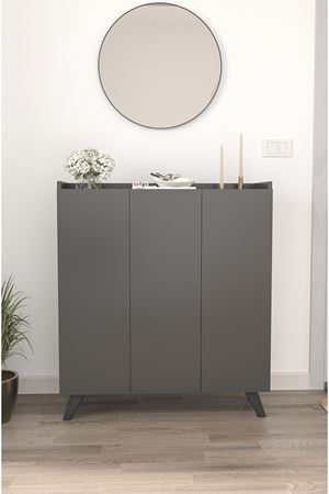 12-30-08 Kumsal Cabinet With 3 Doors ANTHRACITE