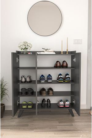 12-30-08 Kumsal Cabinet With 3 Doors ANTHRACITE