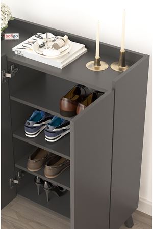 12-30-08 Kumsal Cabinet With 3 Doors ANTHRACITE