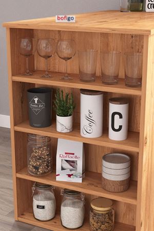 34-09-02 Kitchen Bar Table PINE