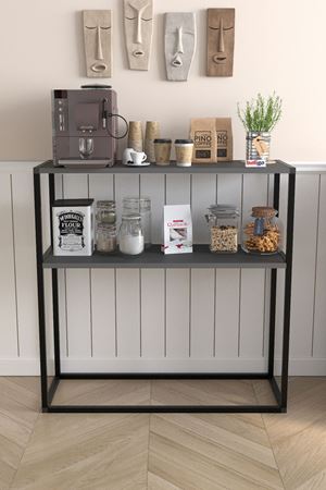 14-01-08 Metal Dressuar/Console ANTHRACITE