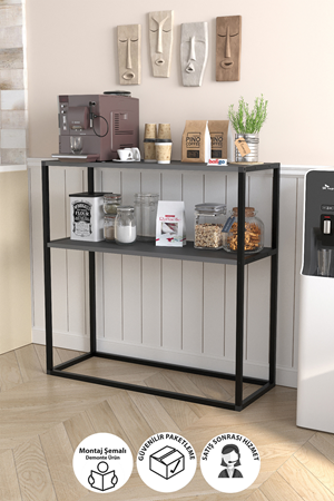 14-01-08 Metal Dressuar/Console ANTHRACITE