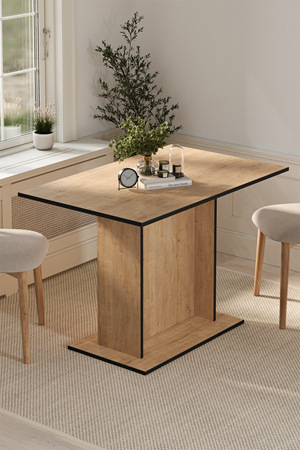 34-15-14 Bofigo Kitchen Table – Dining Table, Café Table, Balcony Table SAPPHIRE OAK