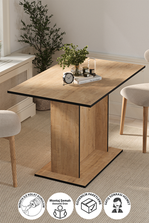 34-15-14 Bofigo Kitchen Table – Dining Table, Café Table, Balcony Table SAPPHIRE OAK