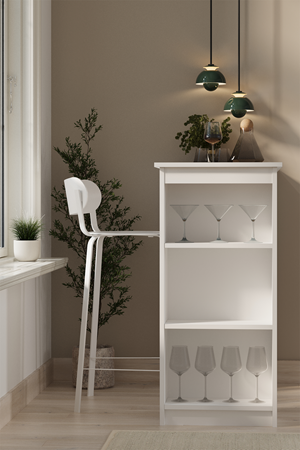 34-09-01 Kitchen Bar Table WHITE