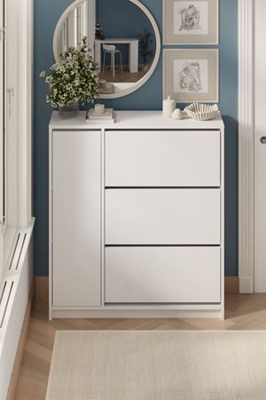 18-12-01 Bofigo Gizem Shoe Cabinet WHITE