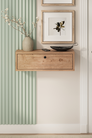 14-04-02 Bofigo Sude Wall-Mounted Console Table PINE