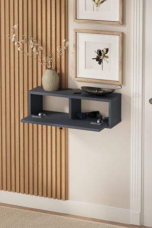 14-04-08 Bofigo Sude Wall-Mounted Console Table ANTHRACITE