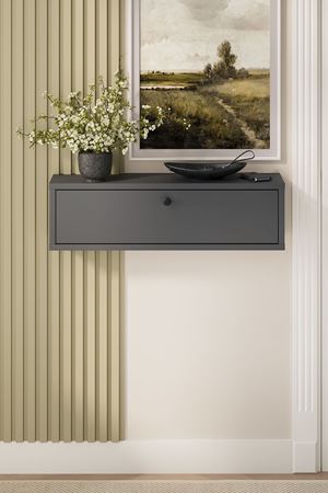 14-06-08 Bofigo Yağmur Wall-Mounted Console Table ANTHRACITE